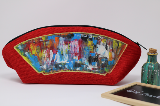 Gad Janw Bèl make up bag - Red