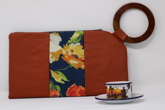 Preative - Caramel/Flower Print