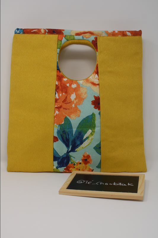 Panyol - Yellow/Flower Print